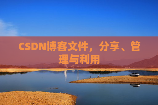 CSDN博客文件，分享、管理与利用